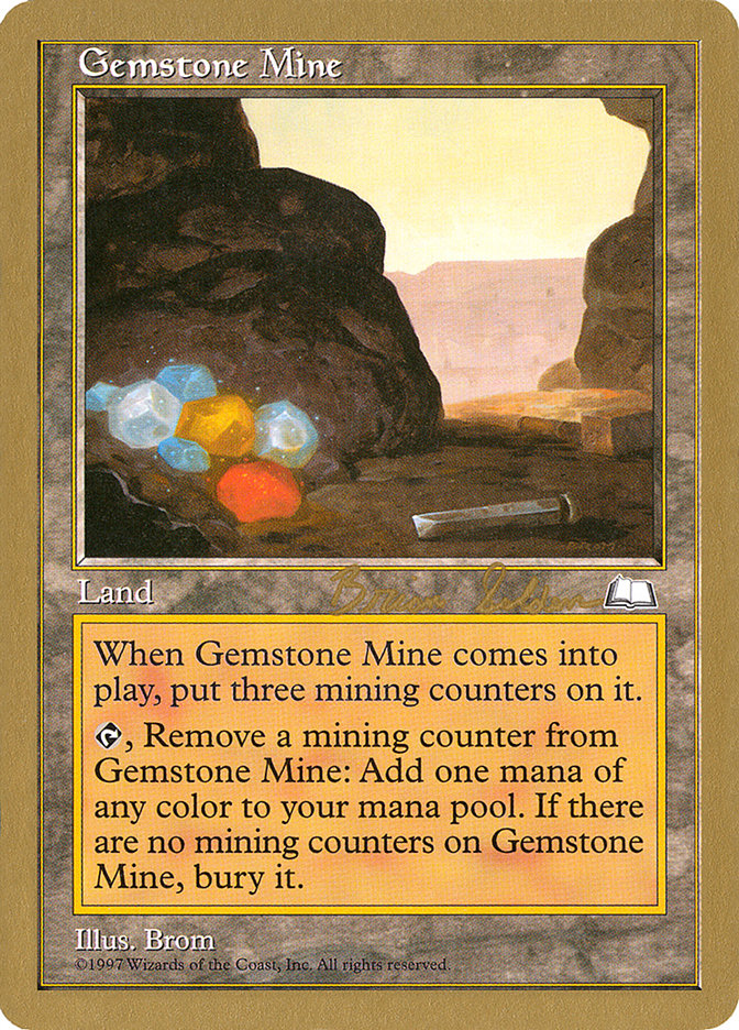 Gemstone Mine (Brian Selden) [World Championship Decks 1998] | Enigma On Main