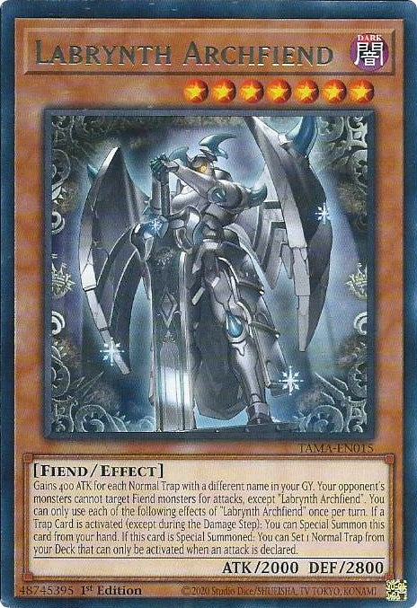 Labrynth Archfiend [TAMA-EN015] Rare | Enigma On Main