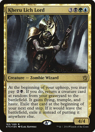 Kheru Lich Lord [Khans of Tarkir Promos] | Enigma On Main