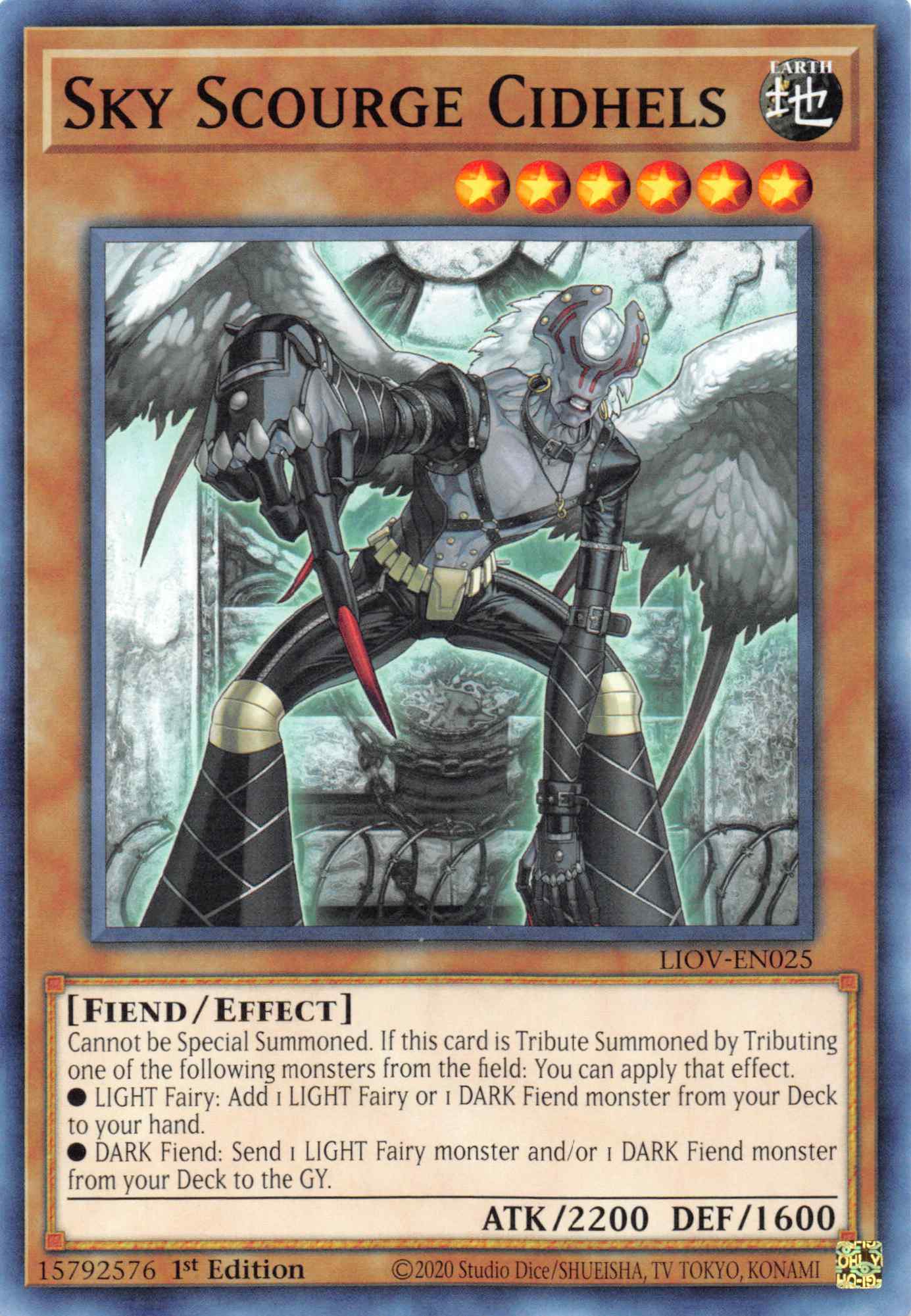 Sky Scourge Cidhels [LIOV-EN025] Common | Enigma On Main