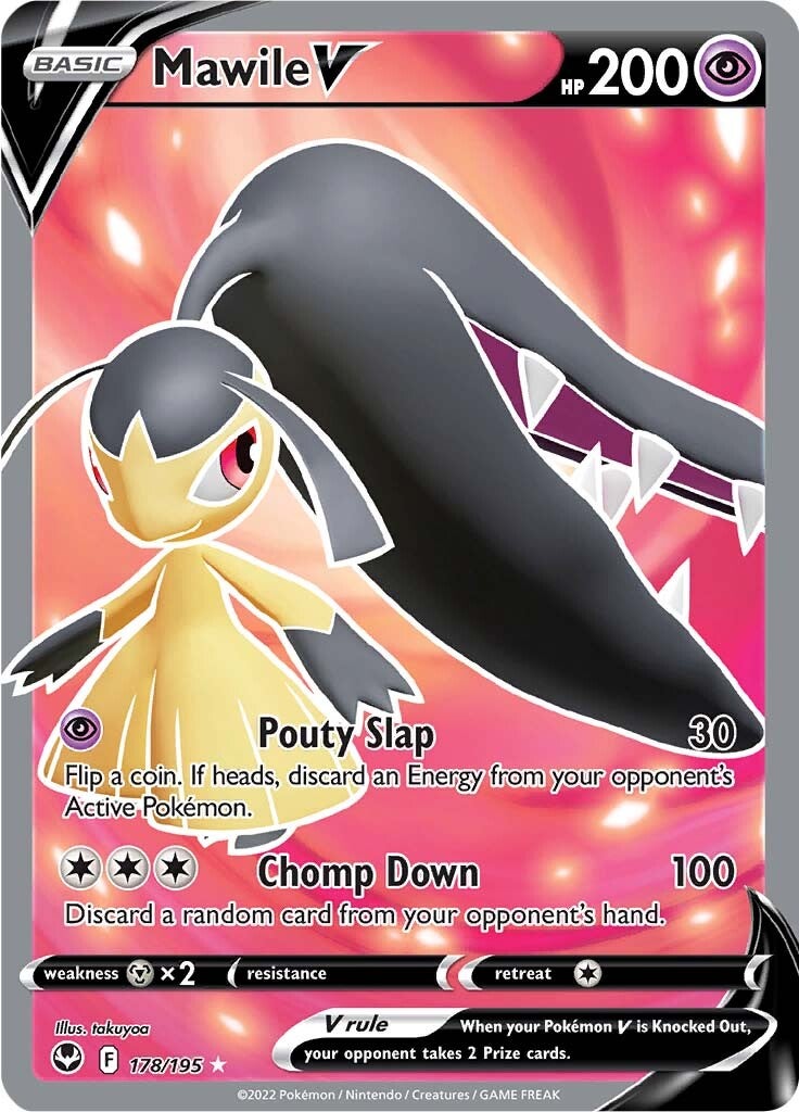 Mawile V (178/195) [Sword & Shield: Silver Tempest] | Enigma On Main