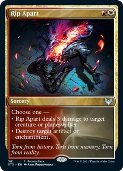 Rip Apart (Promo Pack) [Strixhaven: School of Mages] | Enigma On Main