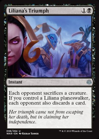 Liliana's Triumph [War of the Spark] | Enigma On Main