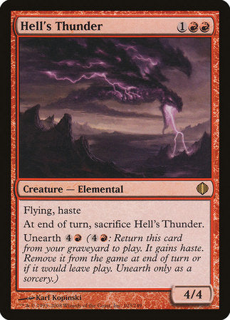 Hell's Thunder [Shards of Alara] | Enigma On Main
