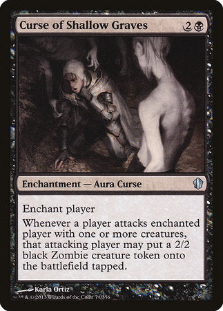 Curse of Shallow Graves [Commander 2013] | Enigma On Main