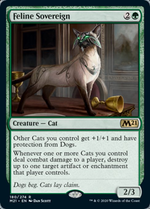 Feline Sovereign [Core Set 2021] | Enigma On Main