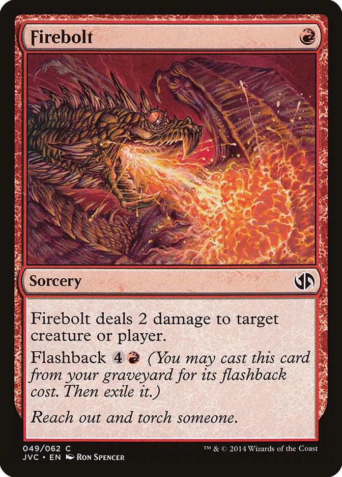 Firebolt [Duel Decks Anthology] | Enigma On Main