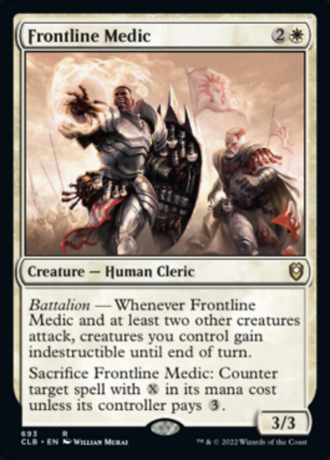 Frontline Medic [Commander Legends: Battle for Baldur's Gate] | Enigma On Main