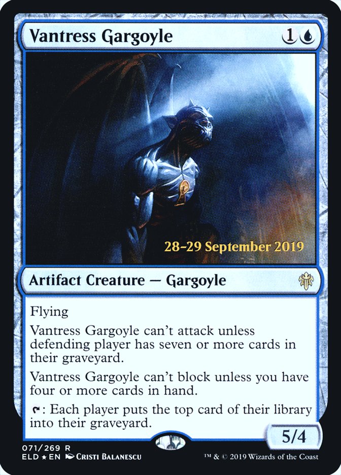 Vantress Gargoyle  [Throne of Eldraine Prerelease Promos] | Enigma On Main