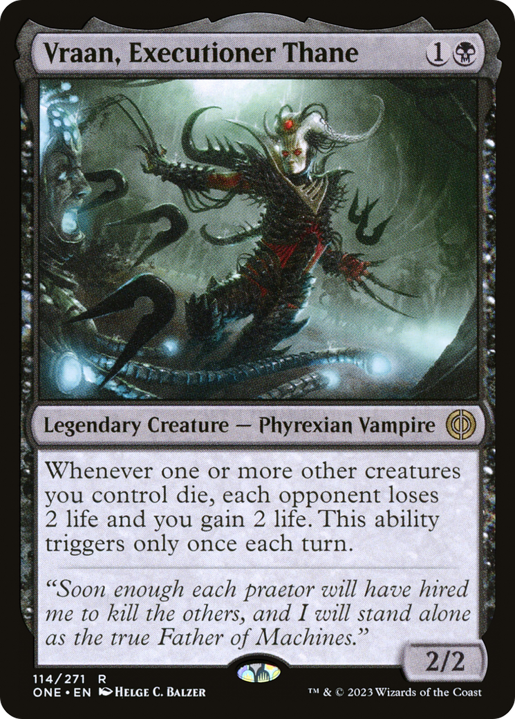 Vraan, Executioner Thane [Phyrexia: All Will Be One] | Enigma On Main