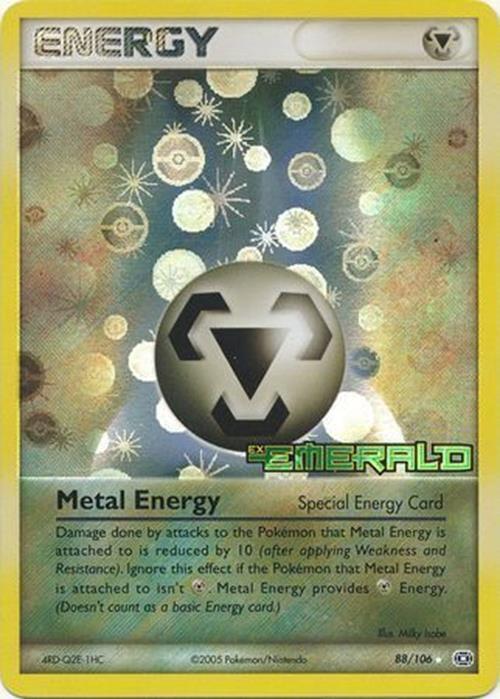 Metal Energy (88/106) (Stamped) [EX: Emerald] | Enigma On Main