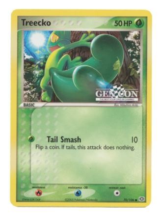 Treecko (70/106) (Gen Con The Best Four Days in Gaming Promo) [EX: Emerald] | Enigma On Main