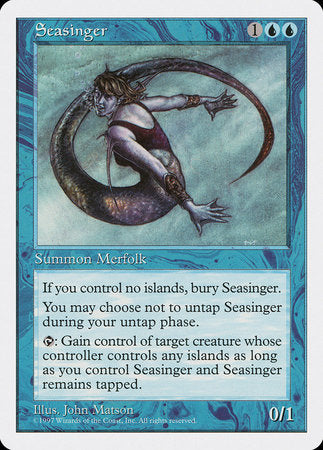 Seasinger [Fifth Edition] | Enigma On Main