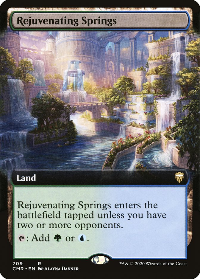 Rejuvenating Springs (Extended) [Commander Legends] | Enigma On Main