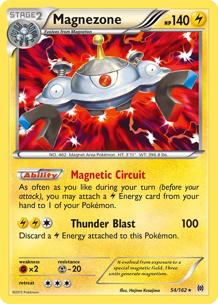 Magnezone (54/162) (Theme Deck Exclusive) [XY: BREAKthrough] | Enigma On Main