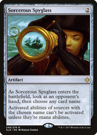 Sorcerous Spyglass [Ixalan] | Enigma On Main