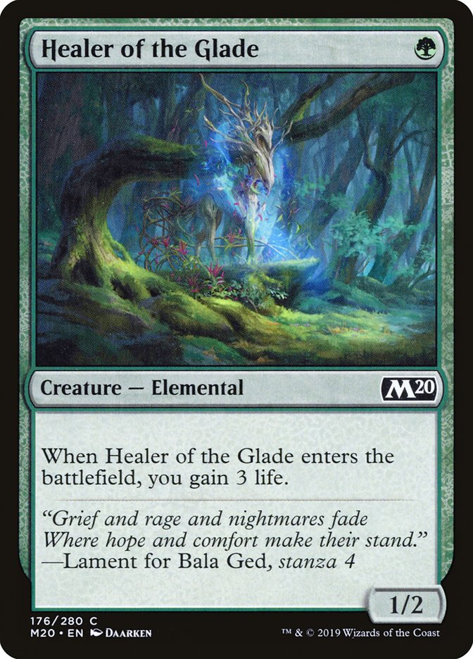 Healer of the Glade [Core Set 2020] | Enigma On Main
