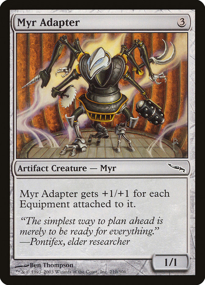 Myr Adapter [Mirrodin] | Enigma On Main