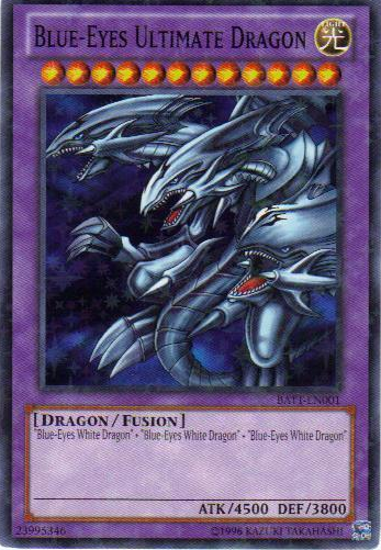 Blue-Eyes Ultimate Dragon [BATT-EN001] Starfoil Rare | Enigma On Main