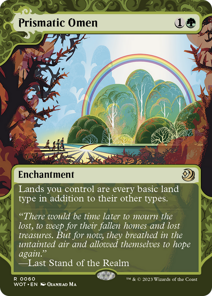 Prismatic Omen [Wilds of Eldraine: Enchanting Tales] | Enigma On Main