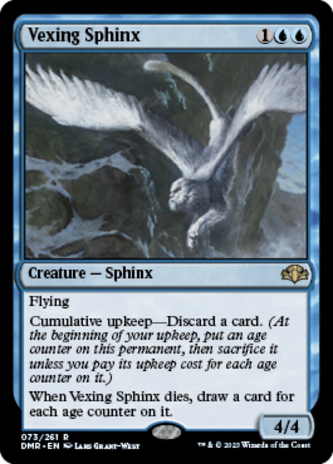 Vexing Sphinx [Dominaria Remastered] | Enigma On Main