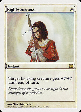 Righteousness [Ninth Edition] | Enigma On Main