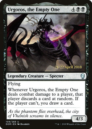 Urgoros, the Empty One [Dominaria Promos] | Enigma On Main