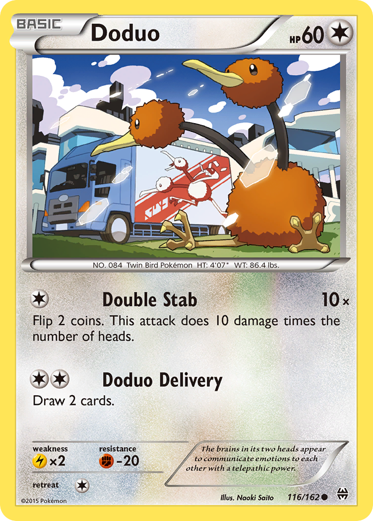 Doduo (116/162) [XY: BREAKthrough] | Enigma On Main