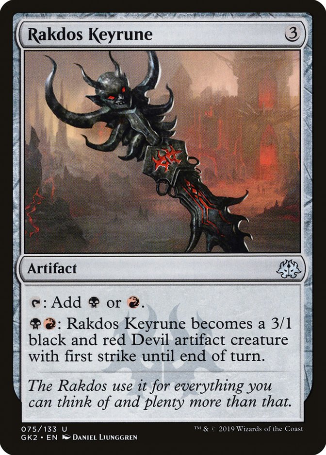 Rakdos Keyrune [Ravnica Allegiance Guild Kit] | Enigma On Main