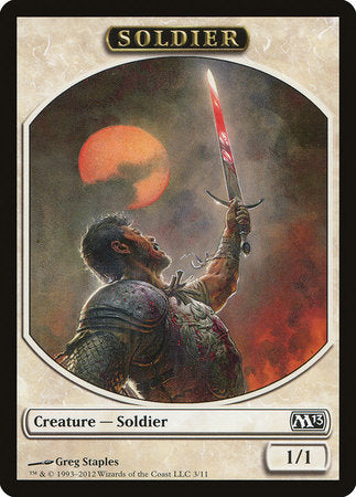 Soldier Token [Magic 2013 Tokens] | Enigma On Main