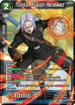 Trunks, Fusion Renewed (Common) [BT13-132] | Enigma On Main