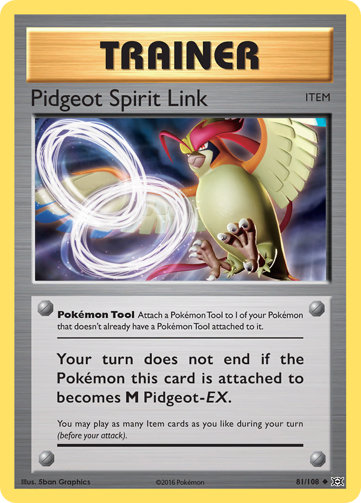 Pidgeot Spirit Link (81/108) [XY: Evolutions] | Enigma On Main