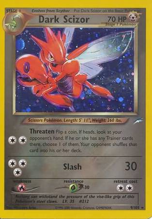 Dark Scizor (9/105) [Neo Destiny Unlimited] | Enigma On Main