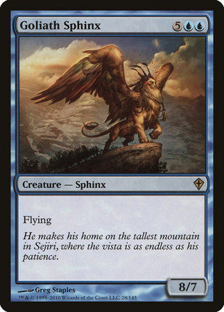 Goliath Sphinx [Worldwake] | Enigma On Main