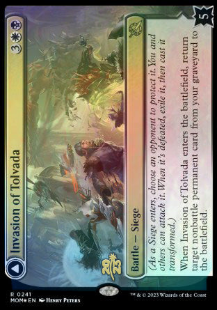 Invasion of Tolvada // The Broken Sky [March of the Machine Prerelease Promos] | Enigma On Main