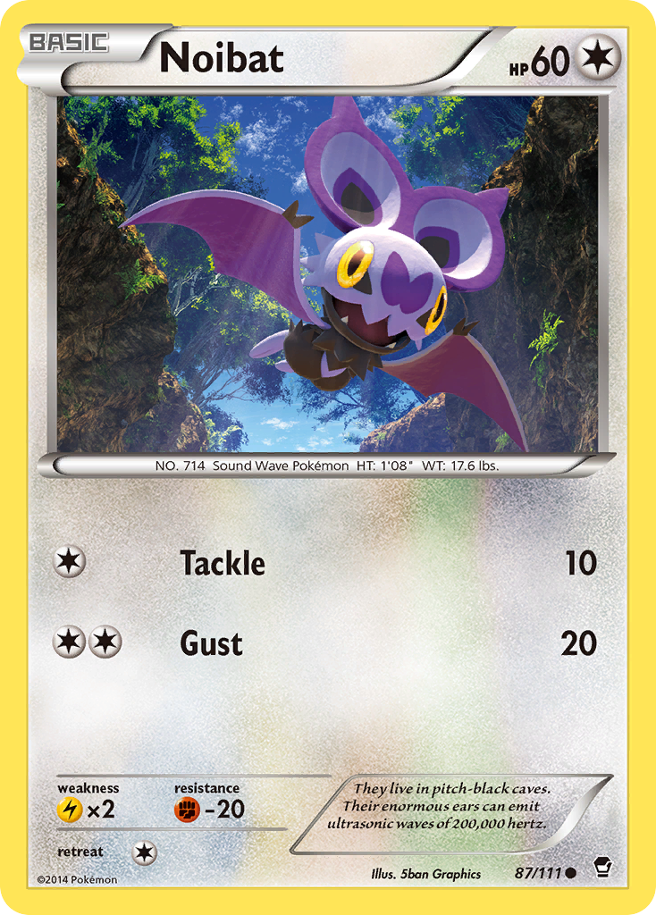 Noibat (87/111) [XY: Furious Fists] | Enigma On Main