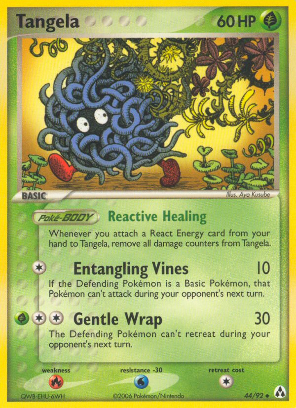 Tangela (44/92) [EX: Legend Maker] | Enigma On Main