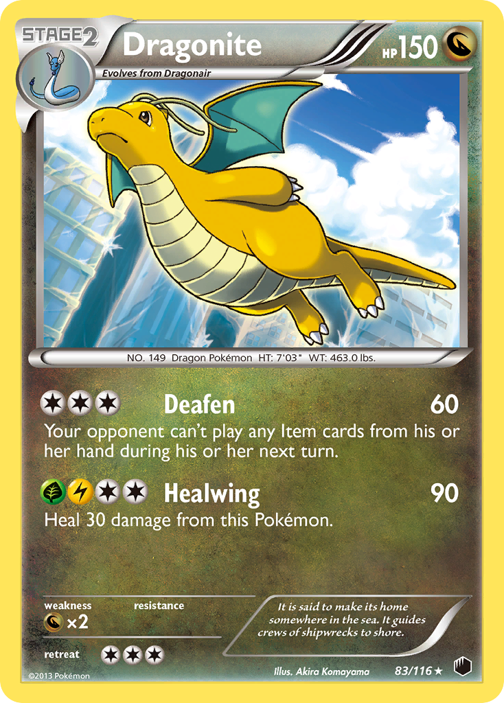 Dragonite (83/116) [Black & White: Plasma Freeze] | Enigma On Main