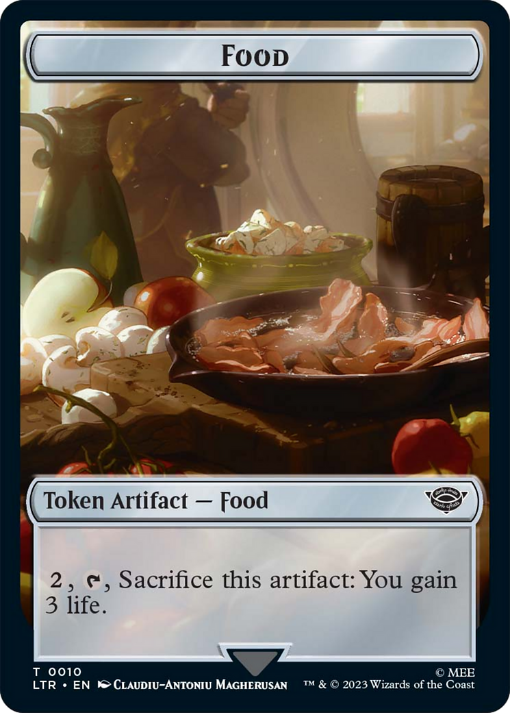 Soldier // Food Token [The Lord of the Rings: Tales of Middle-Earth Commander Tokens] | Enigma On Main