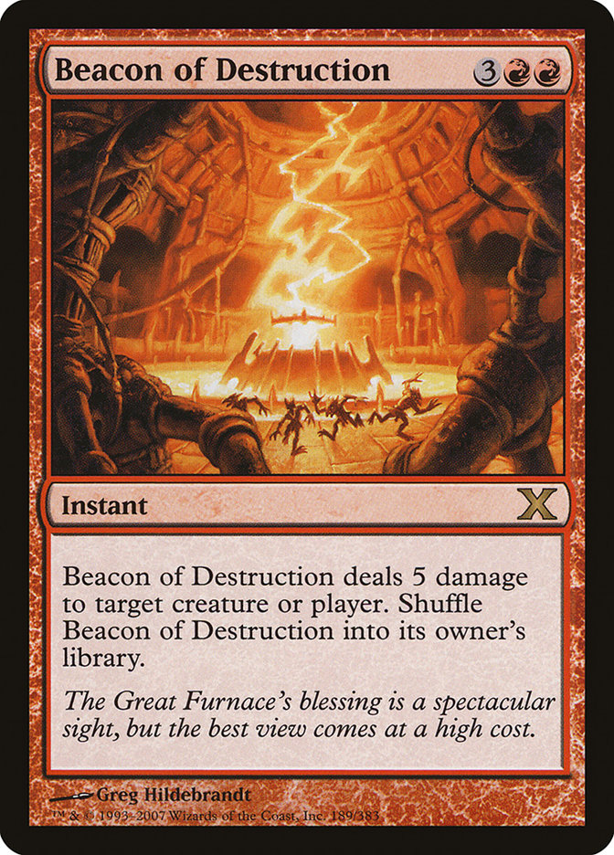 Beacon of Destruction [Tenth Edition] | Enigma On Main