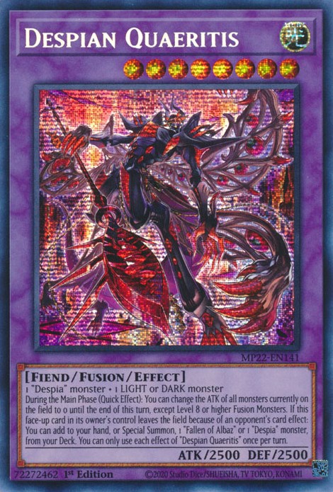 Despian Quaeritis [MP22-EN141] Prismatic Secret Rare | Enigma On Main