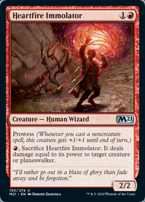 Heartfire Immolator [Core Set 2021] | Enigma On Main