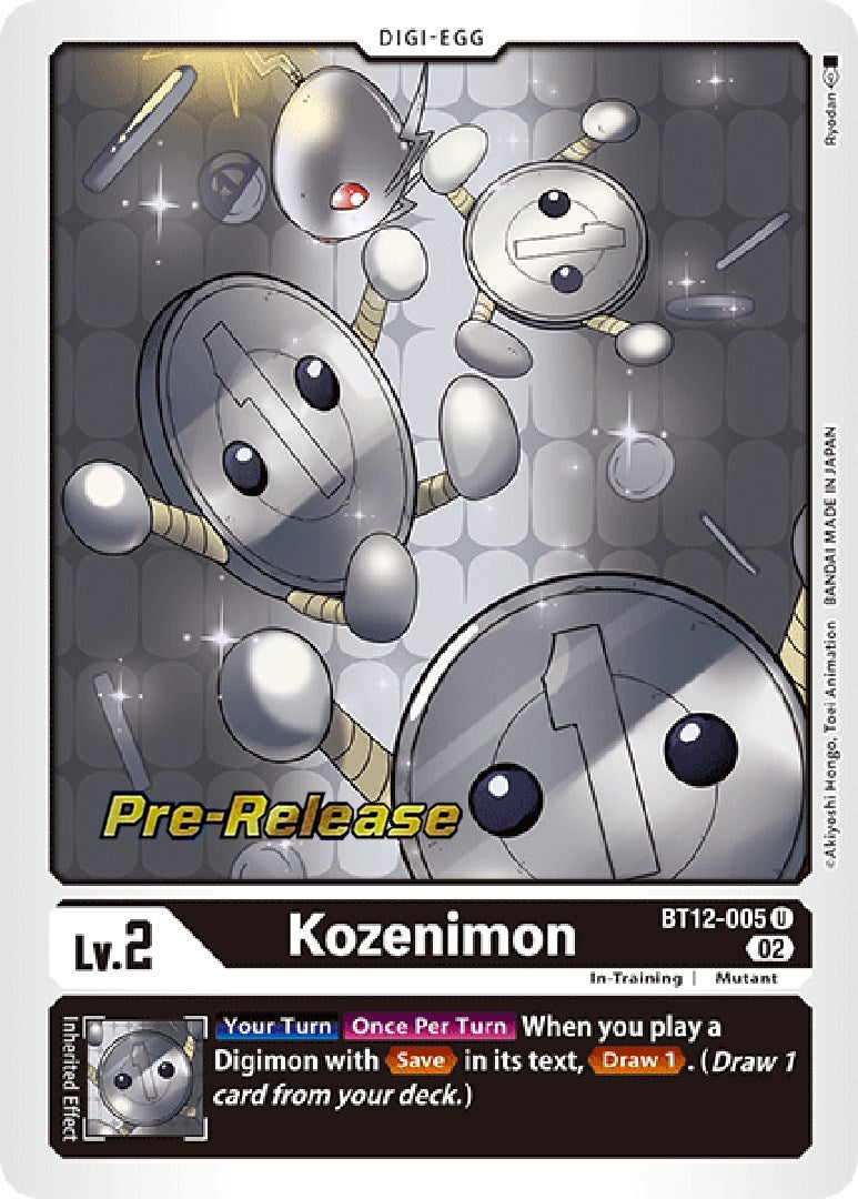 Kozenimon [BT12-005] [Across Time Pre-Release Cards] | Enigma On Main