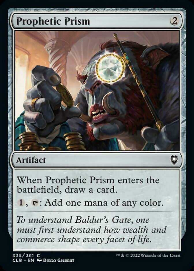 Prophetic Prism [Commander Legends: Battle for Baldur's Gate] | Enigma On Main