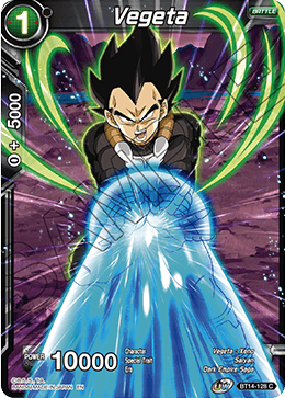 Vegeta (BT14-128) (BT14-128) [Cross Spirits] | Enigma On Main