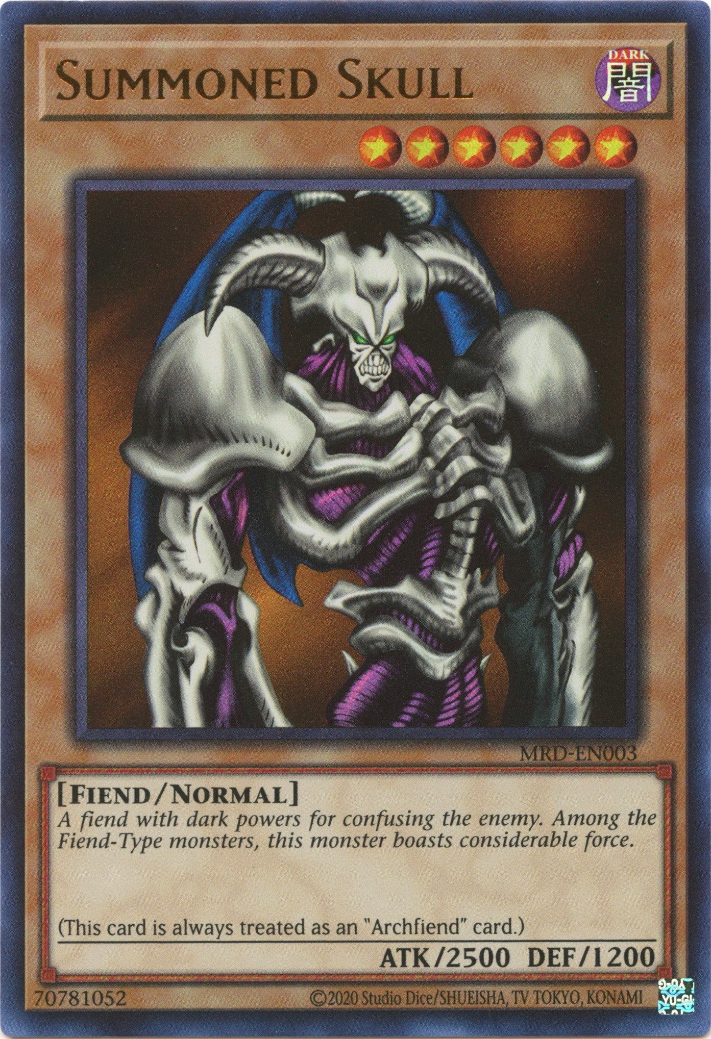 Summoned Skull (25th Anniversary) [MRD-EN003] Ultra Rare | Enigma On Main