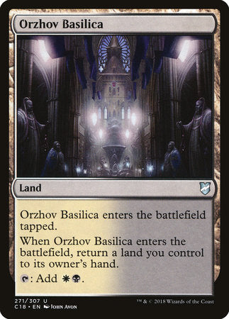 Orzhov Basilica [Commander 2018] | Enigma On Main