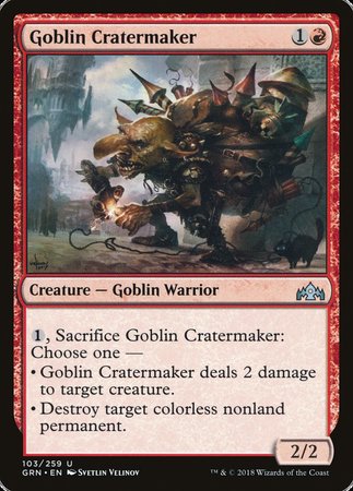 Goblin Cratermaker [Guilds of Ravnica] | Enigma On Main