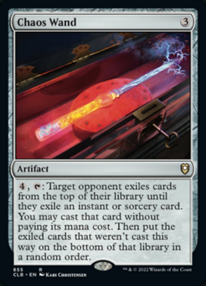 Chaos Wand [Commander Legends: Battle for Baldur's Gate] | Enigma On Main