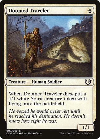 Doomed Traveler [Duel Decks: Blessed vs. Cursed] | Enigma On Main